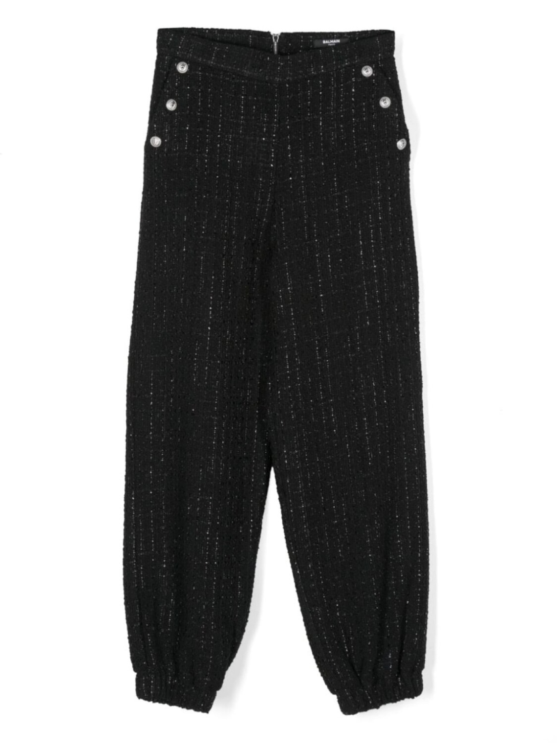 Balmain Kids брюки с логотипом, черный
Balmain Kids брюки с логотипом, черный