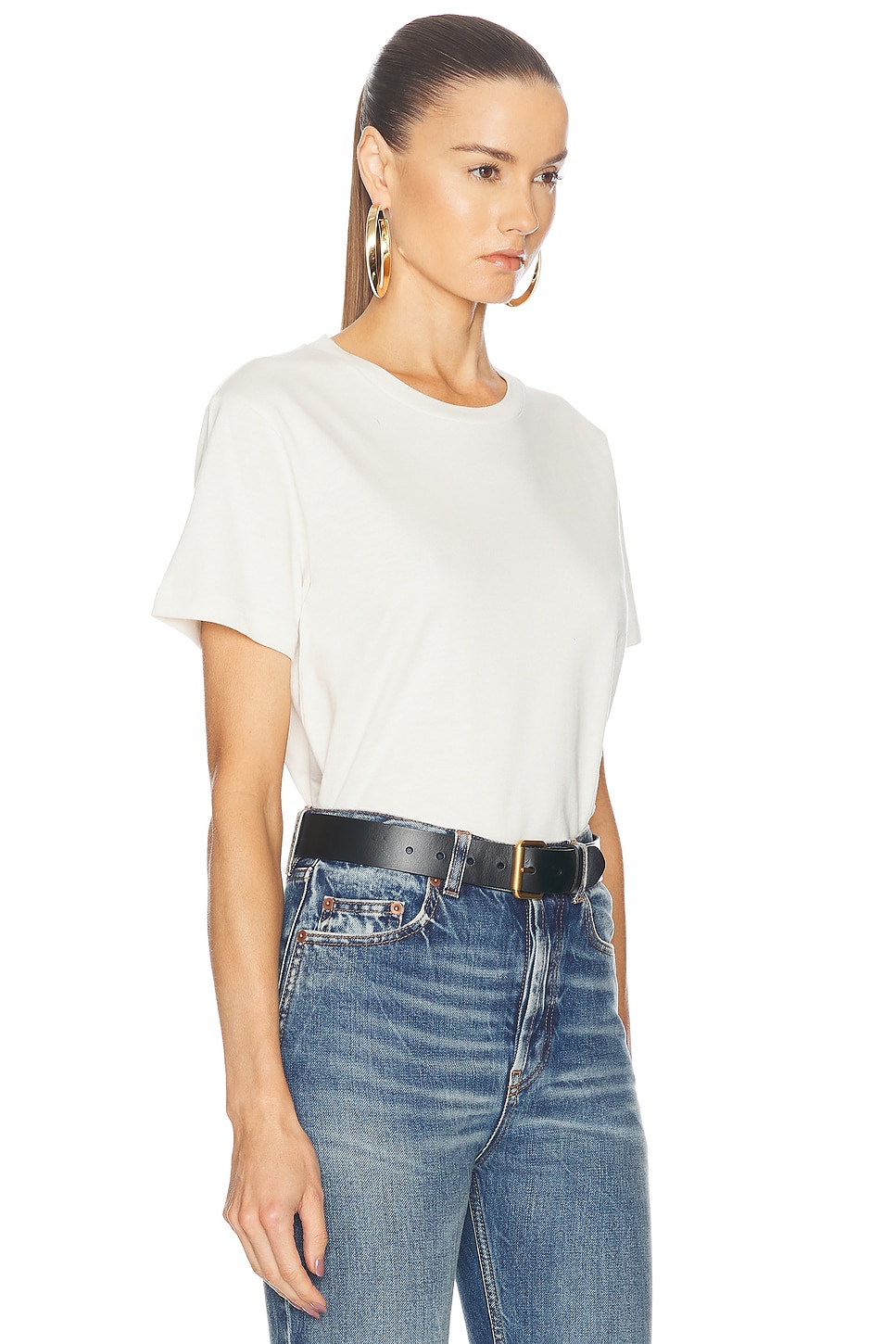 Футболка с коротким рукавом Saint Laurent, цвет Natural
Футболка с коротким рукавом Saint Laurent, цвет Natural