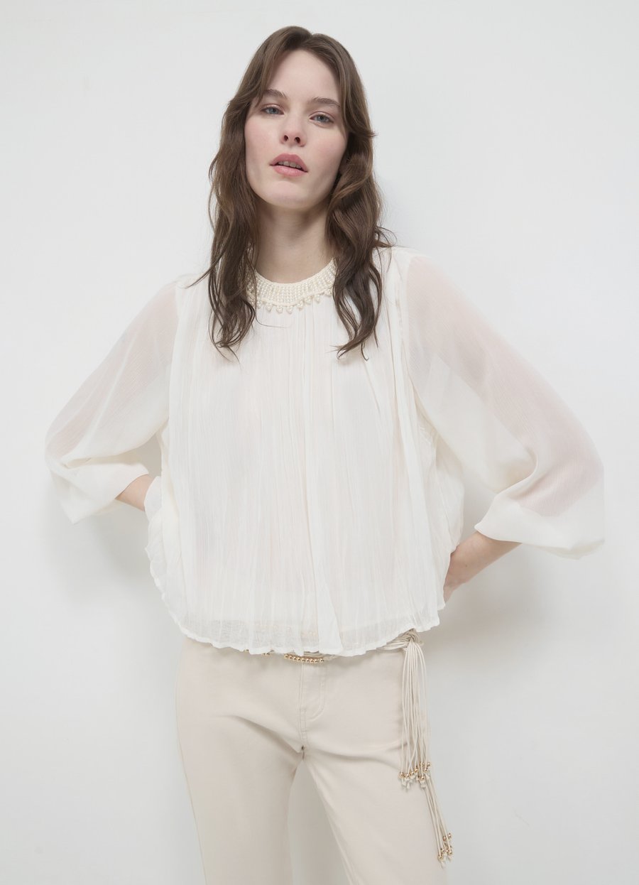 Блуза Calliope Blouse, Ecru/White
Блуза Calliope Blouse, Ecru/White