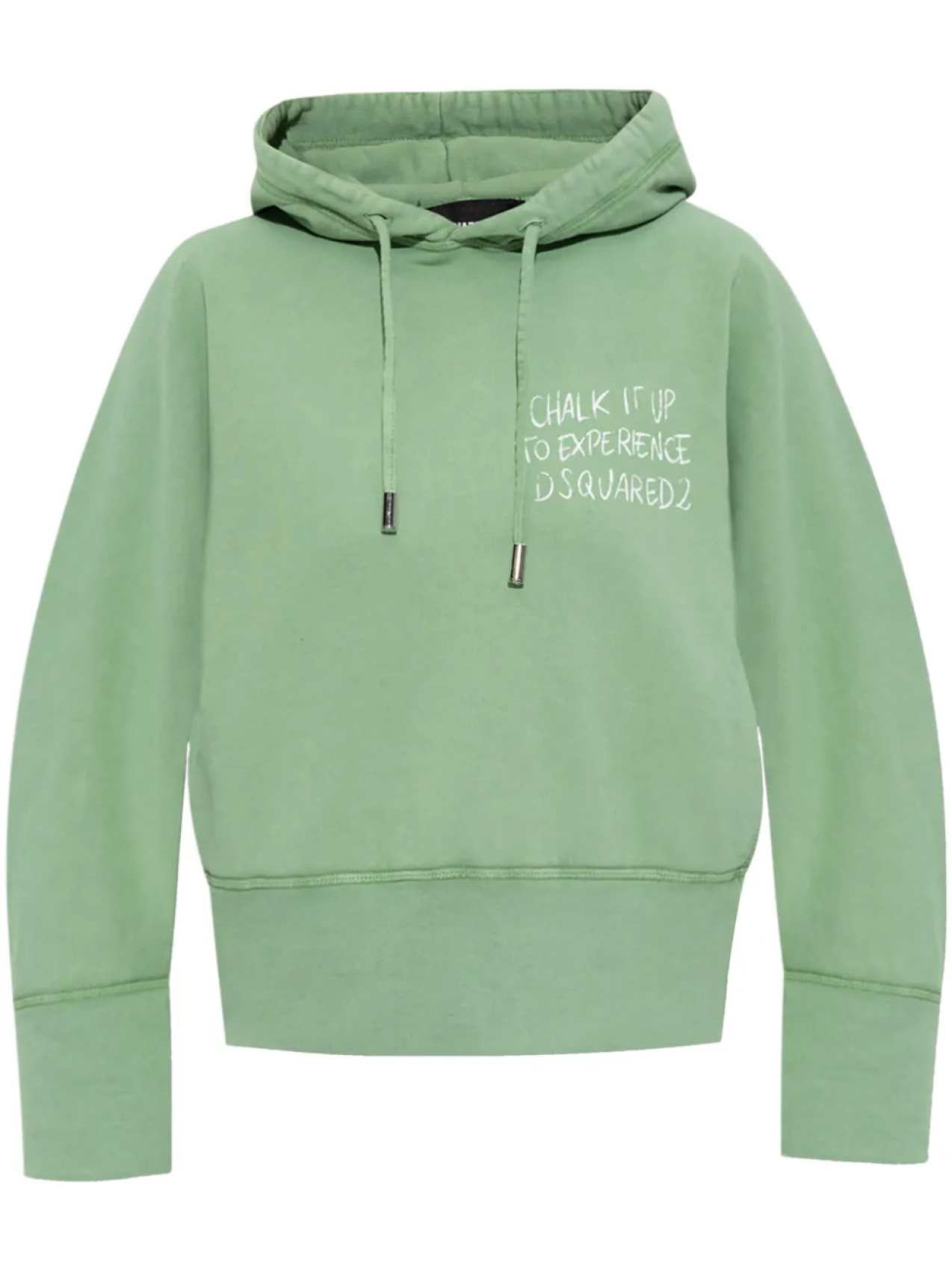 Толстовка с капюшоном DSQUARED2 с текстовыми деталями, зеленый
Толстовка с капюшоном DSQUARED2 с текстовыми деталями, зеленый