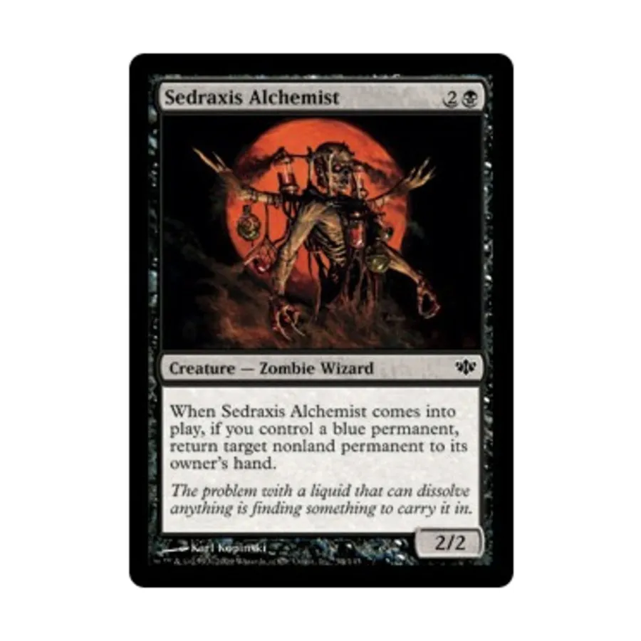 CCG Седраксис Алхимик (клавиша C), MTG - Conflux
CCG Седраксис Алхимик (клавиша C), MTG - Conflux