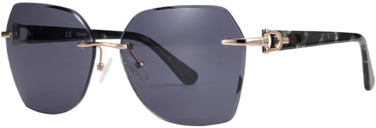 Солнцезащитные очки с защитой от УФ-излучения UV400 | Увеличенный размер, без оправы, градиентный металлический дизайн | Линзы ярких цветов для занятий спортом на открытом воздухе и вождения DSVIGF, Grey
Солнцезащитные очки с защитой от УФ-излучения UV400 | Увеличенный размер, без оправы, градиентный металлический дизайн | Линзы ярких цветов для занятий спортом на открытом воздухе и вождения DSVIGF, Grey