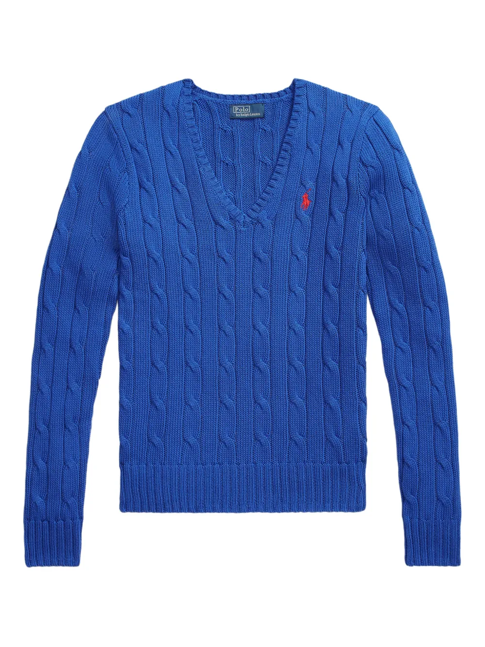 Кашемировый свитер с V-образным вырезом и фактурной вязкой Polo Ralph Lauren, синий
Кашемировый свитер с V-образным вырезом и фактурной вязкой Polo Ralph Lauren, синий