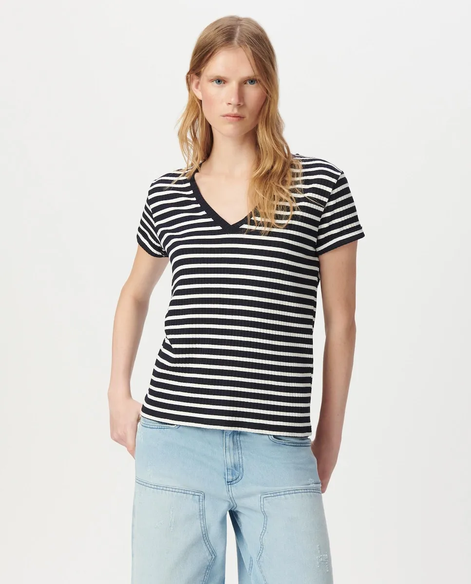 Женская футболка с коротким рукавом Ikks, темно-синий
Женская футболка с коротким рукавом Ikks, темно-синий