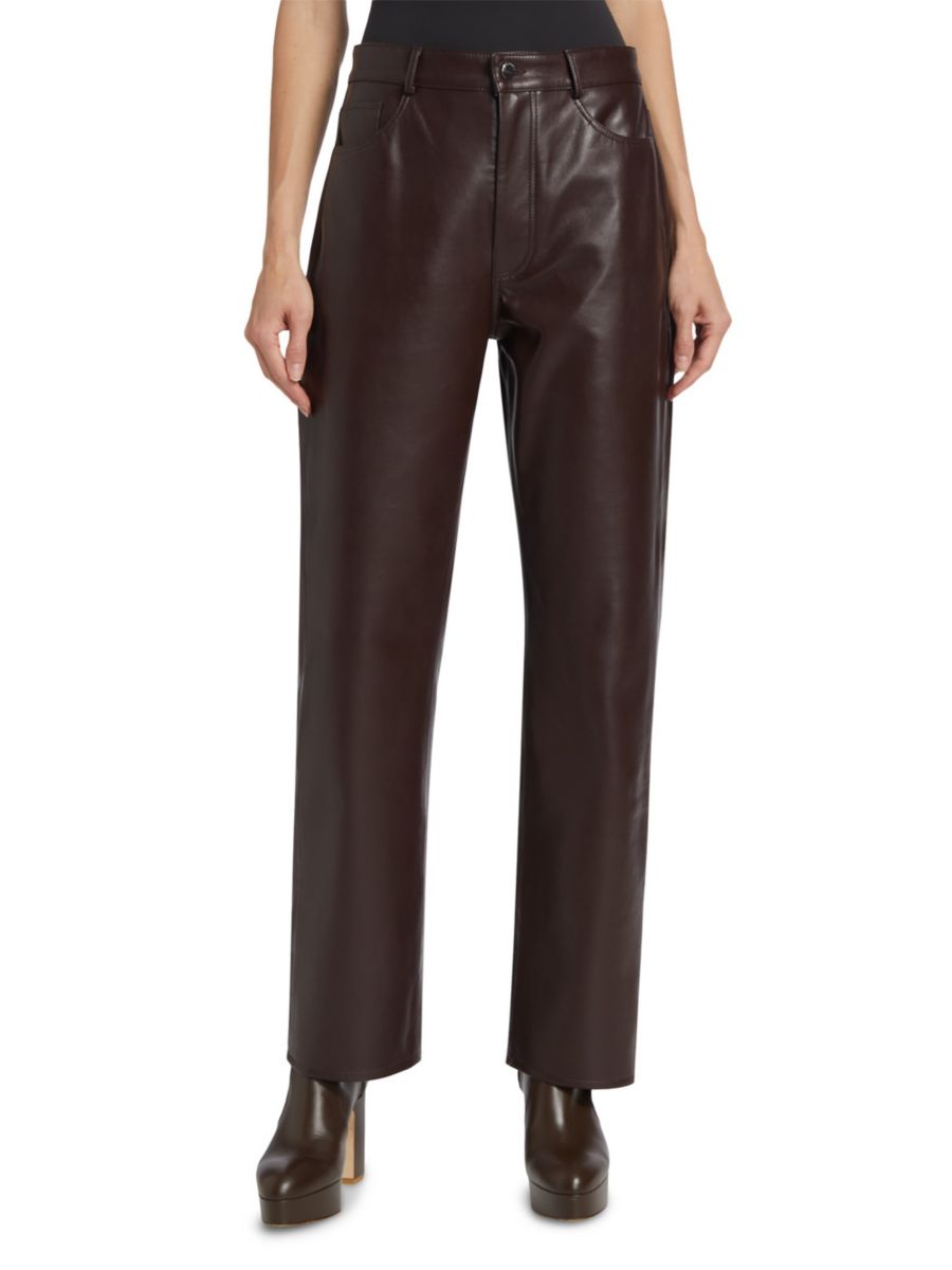 Кожаные брюки прямого кроя Demora Lamarque, цвет Mahogany
Кожаные брюки прямого кроя Demora Lamarque, цвет Mahogany