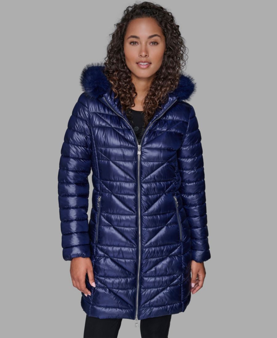 Женское длинное пуховое пальто KARL LAGERFELD PARIS, Navy
Женское длинное пуховое пальто KARL LAGERFELD PARIS, Navy