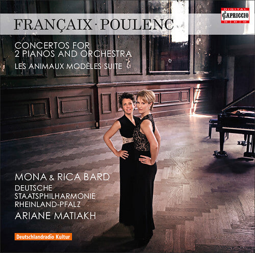 CD диск Francaix / Bard, M. / Bard, R. / German State: Concertos for 2 Pianos & Orchestra
CD диск Francaix / Bard, M. / Bard, R. / German State: Concertos for 2 Pianos & Orchestra