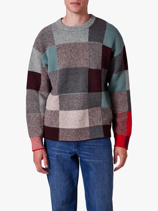 Джемпер из мериносовой шерсти с цветными блоками и круглым вырезом Paul Smith
Джемпер из мериносовой шерсти с цветными блоками и круглым вырезом Paul Smith