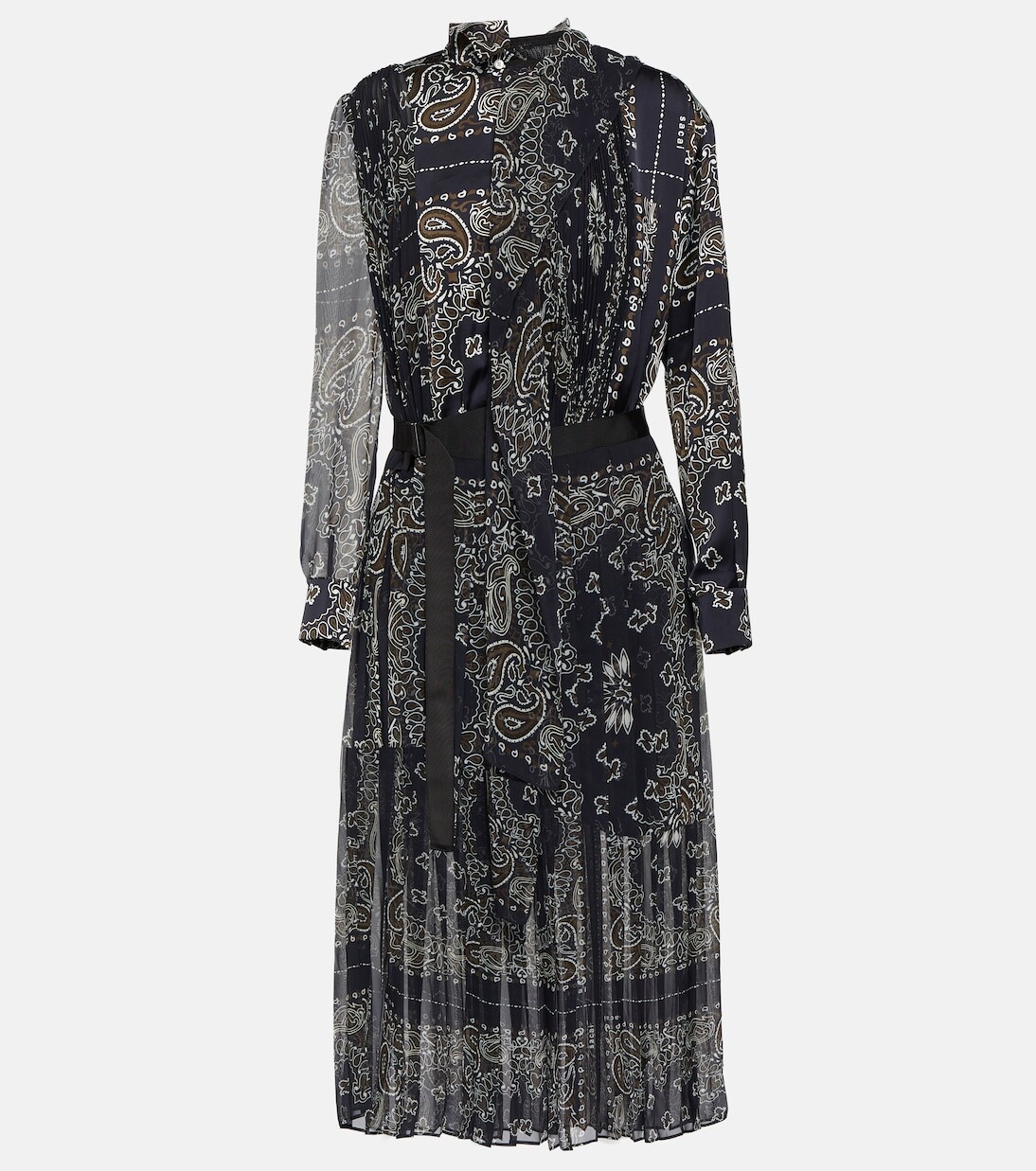 Платье миди с принтом бандана Sacai, синий
Платье миди с принтом бандана Sacai, синий