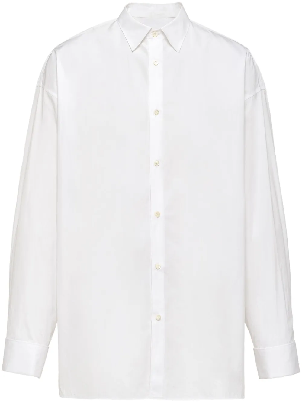 Рубашка с логотипом Prada, белый
Рубашка с логотипом Prada, белый