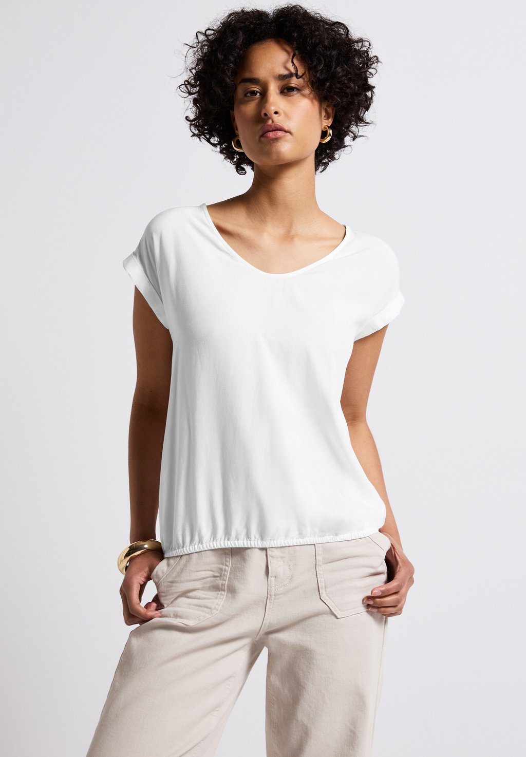 Блуза IN UNI Street One, белый
Блуза IN UNI Street One, белый