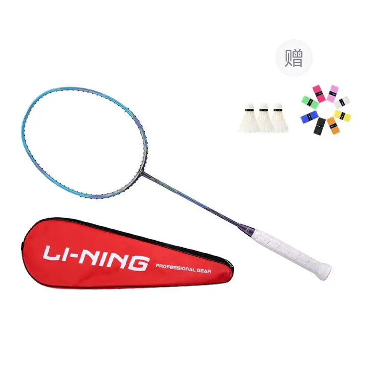 LINING Ракетка для бадминтона Wind Blade 001, тип Speed, повышенная скорость взмаха, продвинутый уровень, 670 мм, одиночная ракетка, синий фиолетовый
LINING Ракетка для бадминтона Wind Blade 001, тип Speed, повышенная скорость взмаха, продвинутый уровень, 670 мм, одиночная ракетка, синий фиолетовый