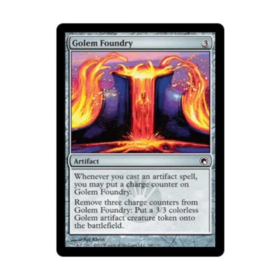 CCG Литейная големов (клавиша C), MTG - Scars of Mirrodin
CCG Литейная големов (клавиша C), MTG - Scars of Mirrodin