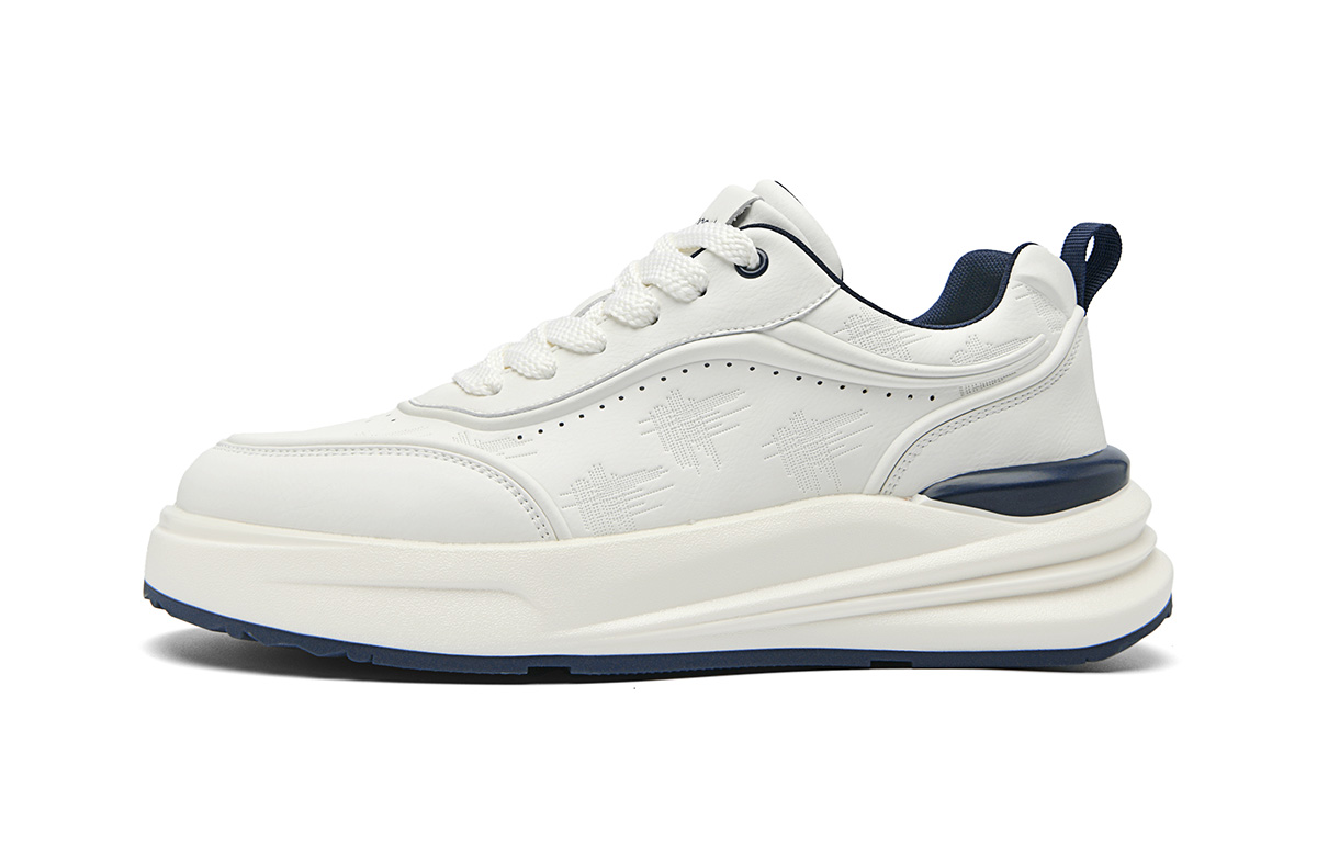 HLA Повседневные туфли мужские низкие, белые, синие/бежево-коричневые
HLA Повседневные туфли мужские низкие, белые, синие/бежево-коричневые