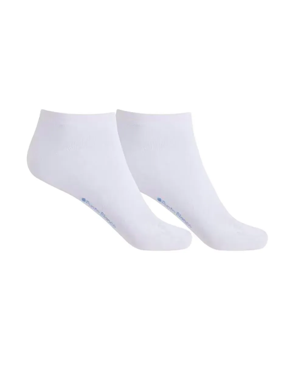 Упаковка из 2 пар женских носков из мерсеризованного хлопка - Банан Punto Blanco, белый
Упаковка из 2 пар женских носков из мерсеризованного хлопка - Банан Punto Blanco, белый