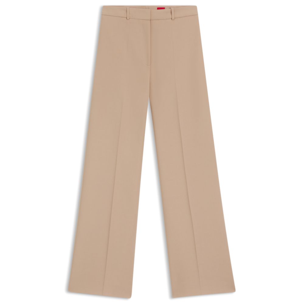 Брюки прямого кроя с широкими штанинами из эластичной ткани HUGO, светло-коричневый
Брюки прямого кроя с широкими штанинами из эластичной ткани HUGO, светло-коричневый