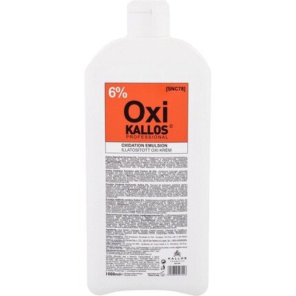 Kallos Cosmetics Kallos Oxi Окислительная эмульсия 6% 1000 мл
Kallos Cosmetics Kallos Oxi Окислительная эмульсия 6% 1000 мл