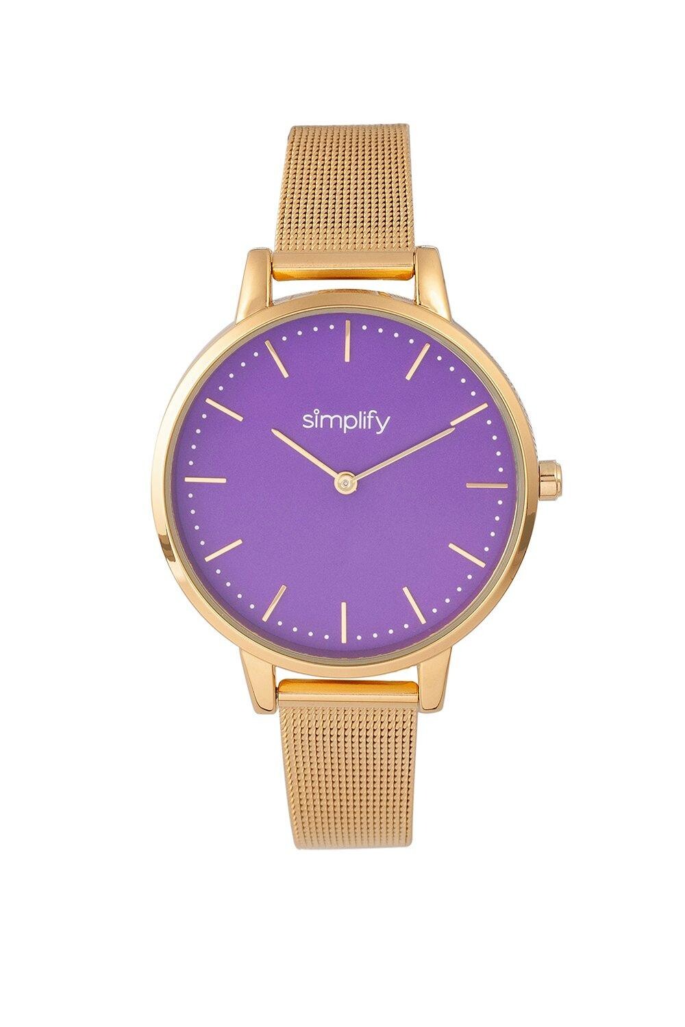 Часы-браслет 5800 Mesh Simplify, фиолетовый
Часы-браслет 5800 Mesh Simplify, фиолетовый
