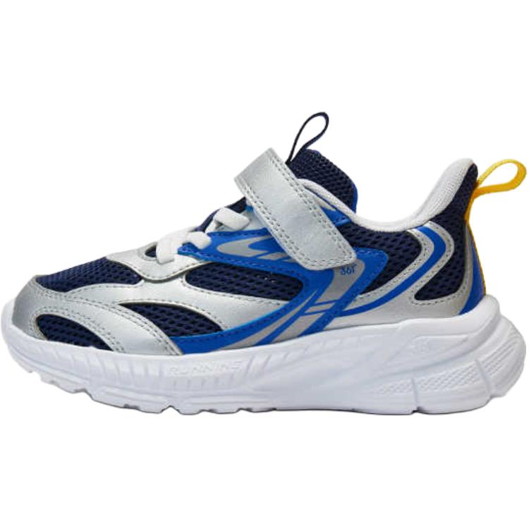 Кроссовки детские с низким верхом, устойчивые к скольжению, для детей от 3 до 7 лет 361°KIDS, синий/серебряный
Кроссовки детские с низким верхом, устойчивые к скольжению, для детей от 3 до 7 лет 361°KIDS, синий/серебряный