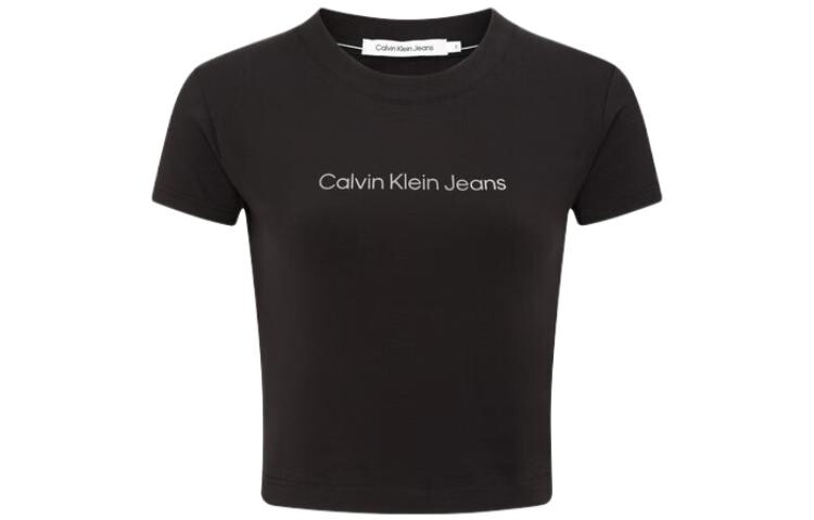 Женский укороченный топ Calvin Klein, цвет Black 
Женский укороченный топ Calvin Klein, цвет Black