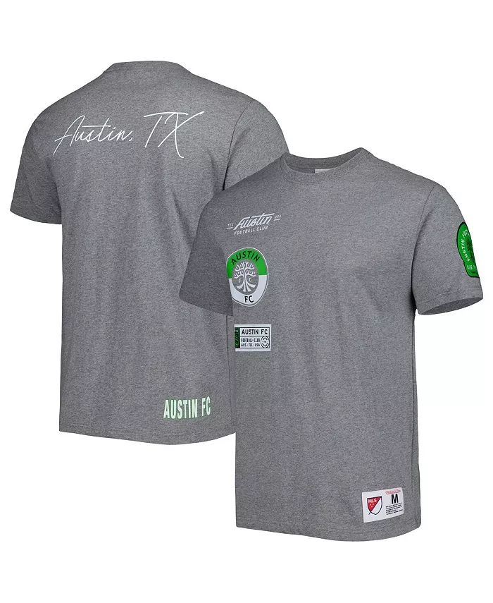 Мужская серая футболка Austin FC City Mitchell & Ness
Мужская серая футболка Austin FC City Mitchell & Ness