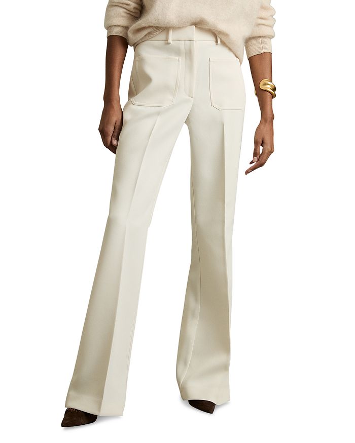 Расклешенные брюки Priya REISS, слоновая кость/кремовый
Расклешенные брюки Priya REISS, слоновая кость/кремовый