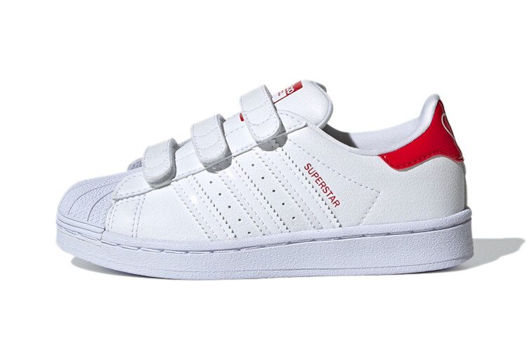 Детские кроссовки для скейтбординга Superstar PS Low-top белые/красные Adidas Originals
Детские кроссовки для скейтбординга Superstar PS Low-top белые/красные Adidas Originals
