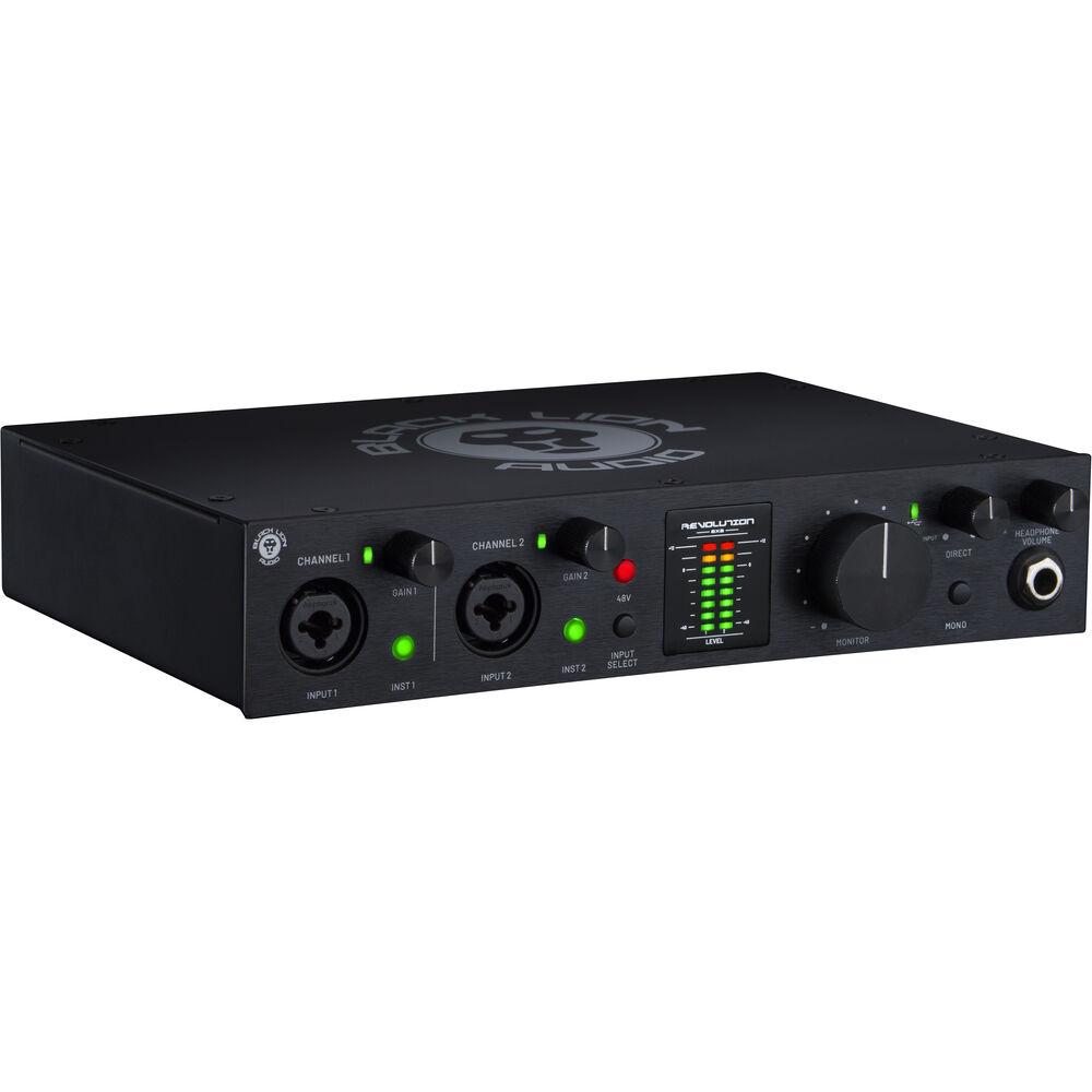 Аудиоинтерфейс Black Lion Audio Revolution 2x2 USB-C
Аудиоинтерфейс Black Lion Audio Revolution 2x2 USB-C
