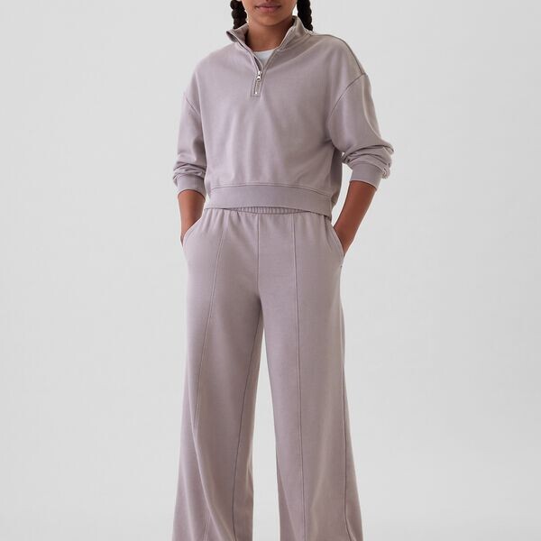 Широкие брюки-джоггеры из флиса Gap, фиолетовый
Широкие брюки-джоггеры из флиса Gap, фиолетовый