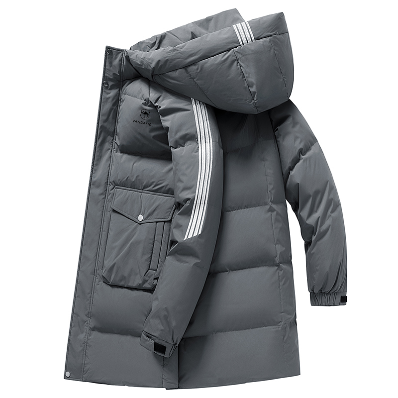 Пуховик Unisex с капюшоном утепленный VanCamel, серый
Пуховик Unisex с капюшоном утепленный VanCamel, серый