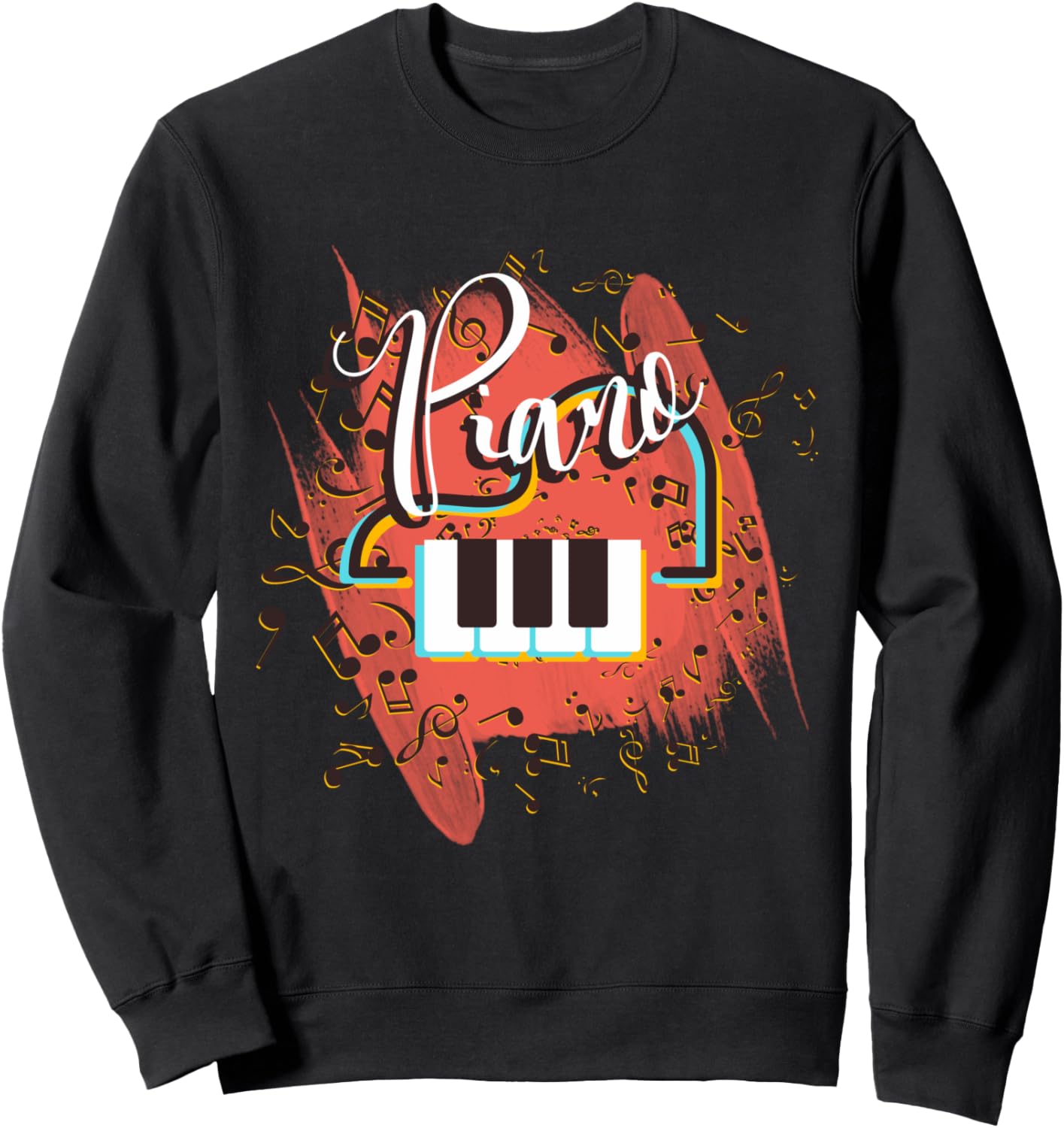 Винтажная толстовка с буквами и нотами для фортепиано, забавный подарок для музыканта Uab Kidkis, черный
Винтажная толстовка с буквами и нотами для фортепиано, забавный подарок для музыканта Uab Kidkis, черный