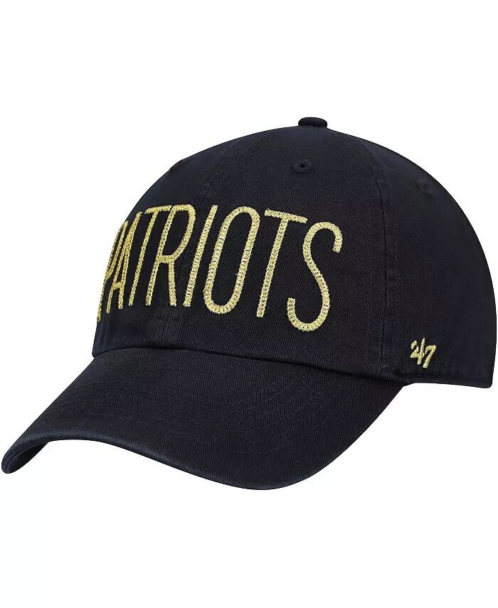 Женская черная кепка New England Patriots Shimmer Text Clean Up Adjustable Hat '47 '47 Brand
Женская черная кепка New England Patriots Shimmer Text Clean Up Adjustable Hat '47 '47 Brand