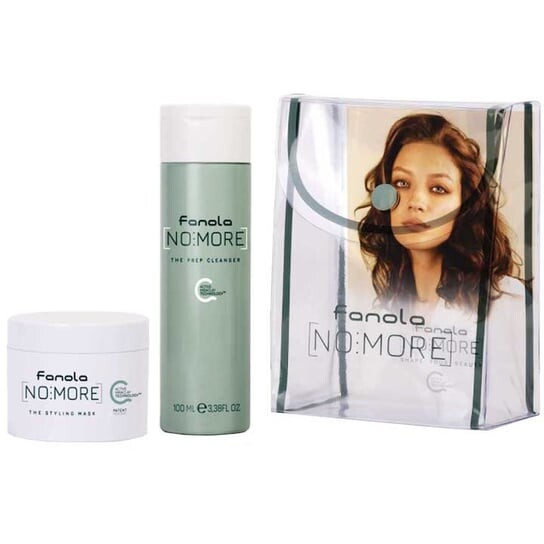 Дорожный набор шампунь 100мл + маска 50мл + косметичка Fanola, No More Kit
Дорожный набор шампунь 100мл + маска 50мл + косметичка Fanola, No More Kit