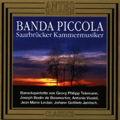 CD диск Telemann / Saarbruecker Chamber Musician: Banda Piccola
CD диск Telemann / Saarbruecker Chamber Musician: Banda Piccola