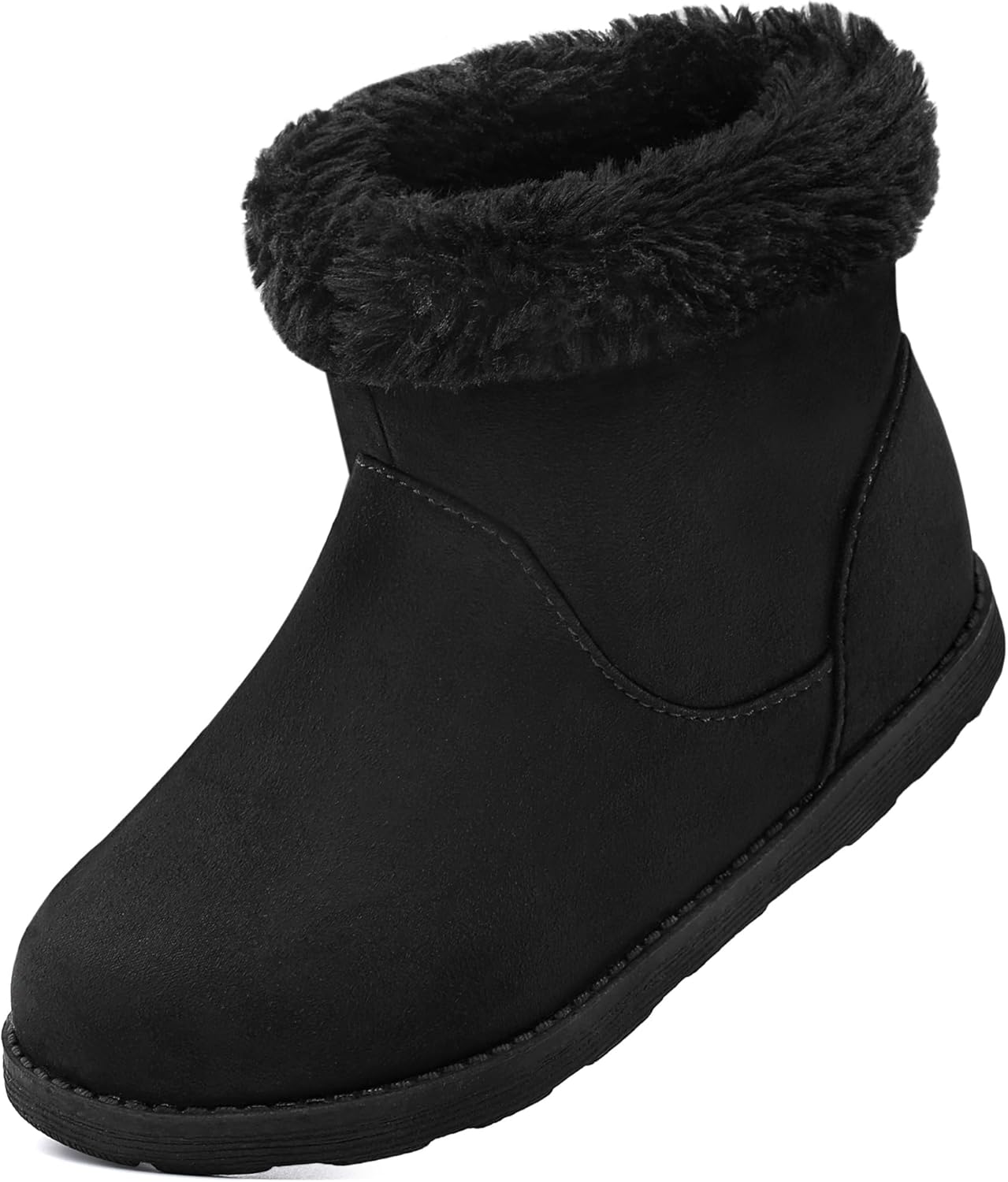 Ботинки с имитацией меха для девочек и малышей в стиле шерпы, теплые зимние плоские ботинки с молнией и противоскользящей подошвой для улицы и дома (малыш/маленький ребенок/старший ребенок) Festooning, Black
Ботинки с имитацией меха для девочек и малышей в стиле шерпы, теплые зимние плоские ботинки с молнией и противоскользящей подошвой для улицы и дома (малыш/маленький ребенок/старший ребенок) Festooning, Black