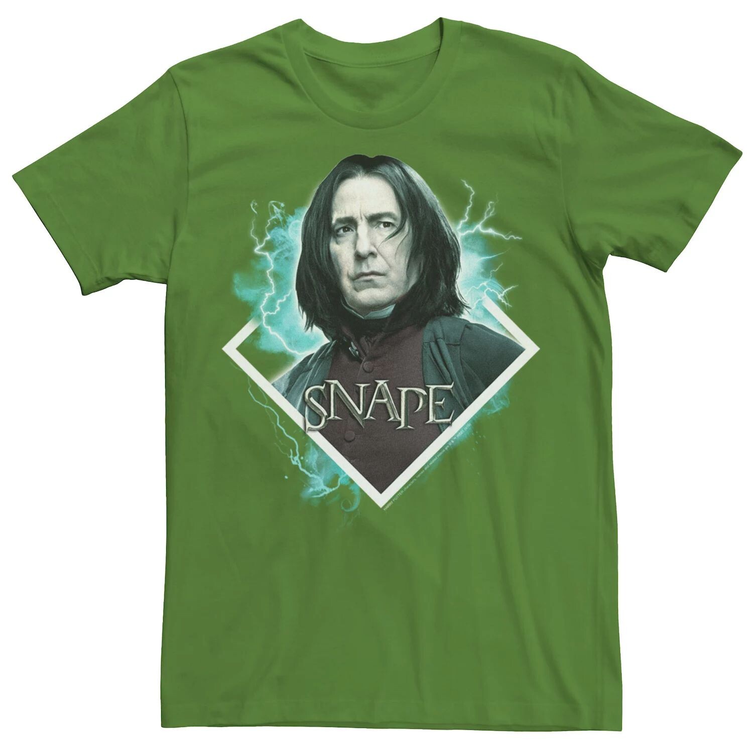 Мужская футболка с изображением портрета персонажа синей молнии Снейпа Harry Potter
Мужская футболка с изображением портрета персонажа синей молнии Снейпа Harry Potter