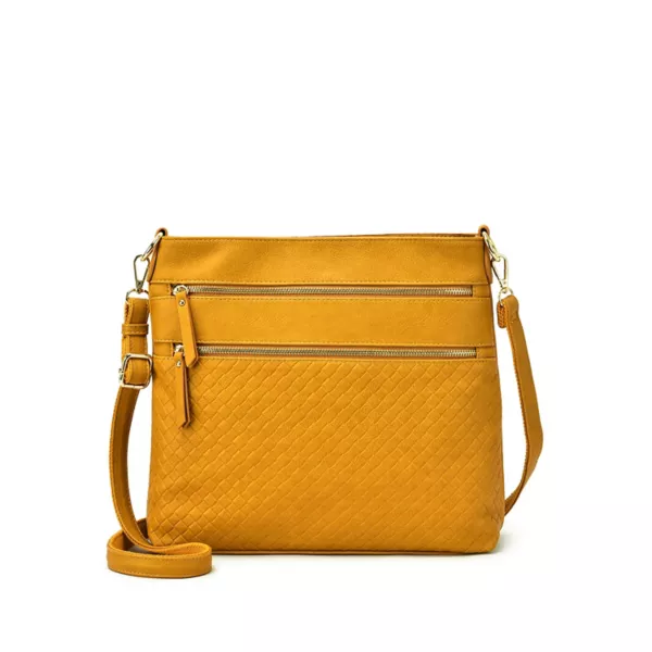 Женская плетеная сумка через плечо Alecia Mellow World, цвет mustard
Женская плетеная сумка через плечо Alecia Mellow World, цвет mustard