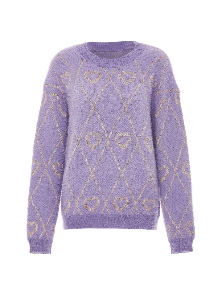 Женский свитер сиреневого цвета myMo
Женский свитер сиреневого цвета myMo