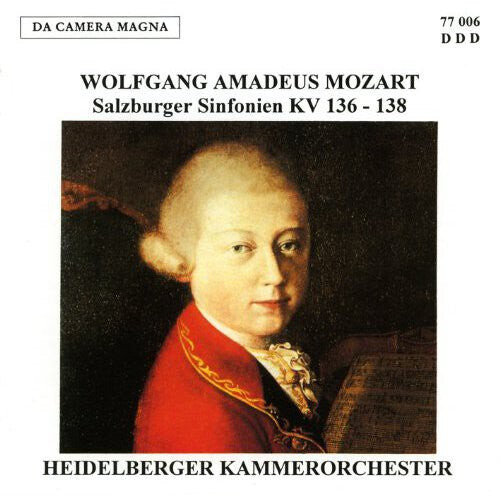 CD диск Mozart / Heidelberger: Salzburger Sinfonien
CD диск Mozart / Heidelberger: Salzburger Sinfonien