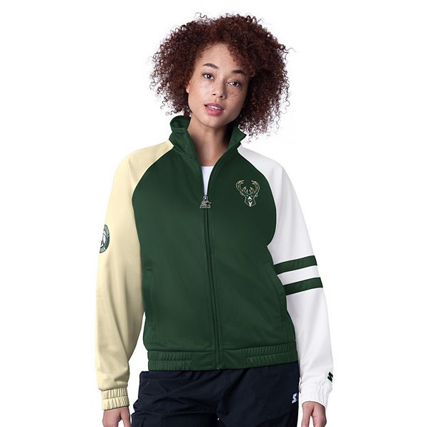 Женская куртка-толстовка hunter green milwaukee bucks line up dolman raglan на молнии Starter
Женская куртка-толстовка hunter green milwaukee bucks line up dolman raglan на молнии Starter