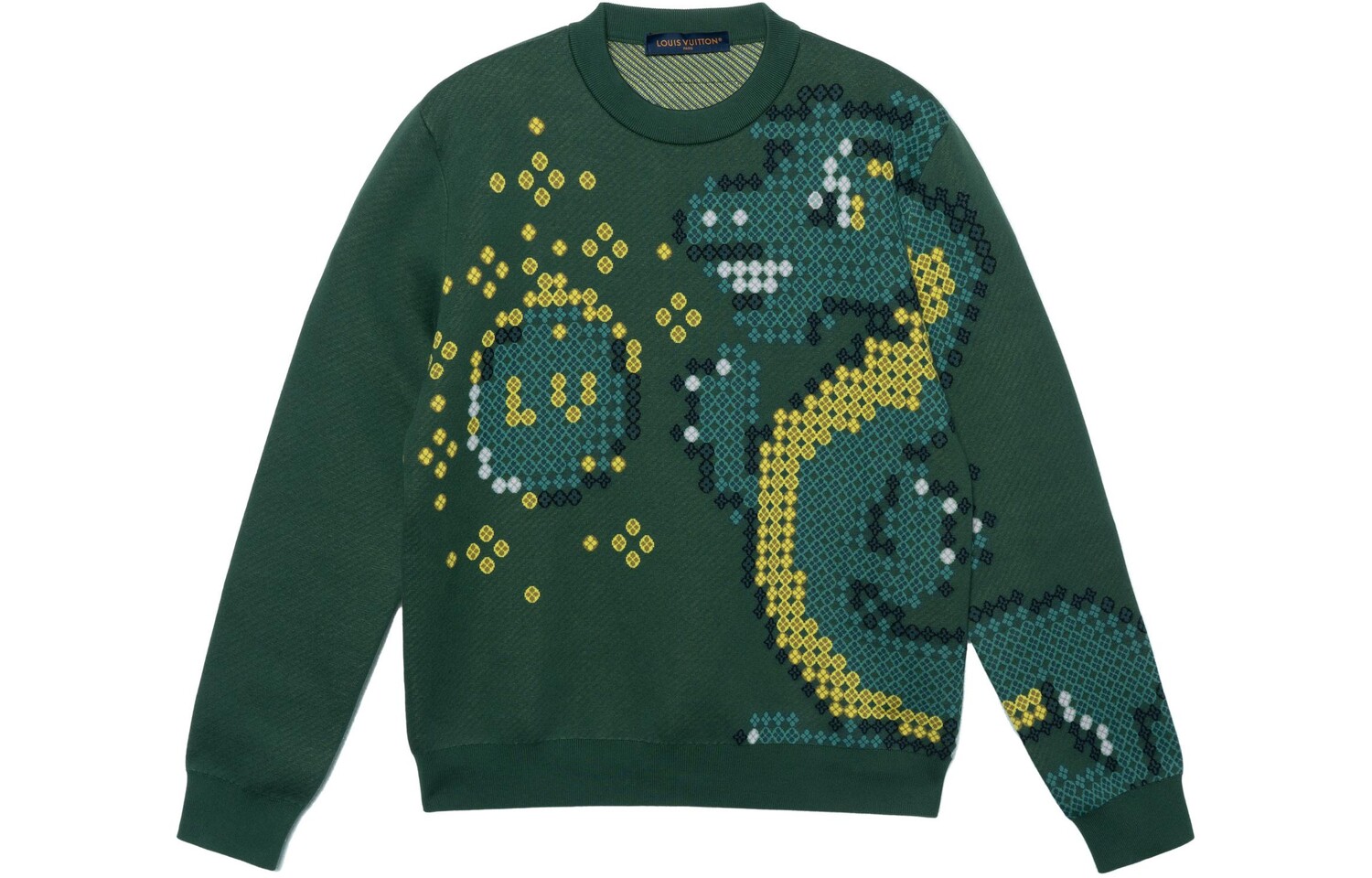 Толстовка мужская зеленая Louis Vuitton, зеленый
Толстовка мужская зеленая Louis Vuitton, зеленый