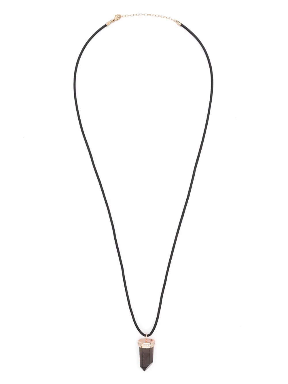 Колье из розового золота с кварцем JIA JIA, черный
Колье из розового золота с кварцем JIA JIA, черный