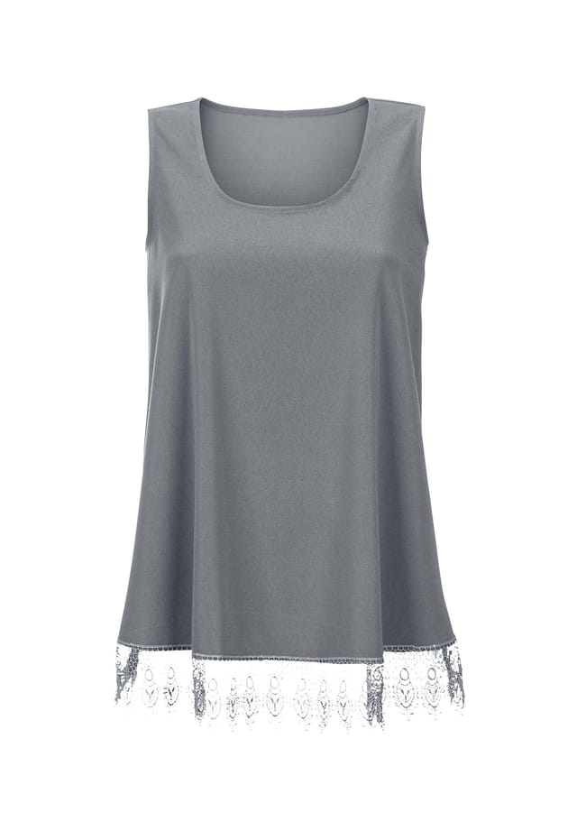 Топ с кружевом Madeleine, серый
Топ с кружевом Madeleine, серый