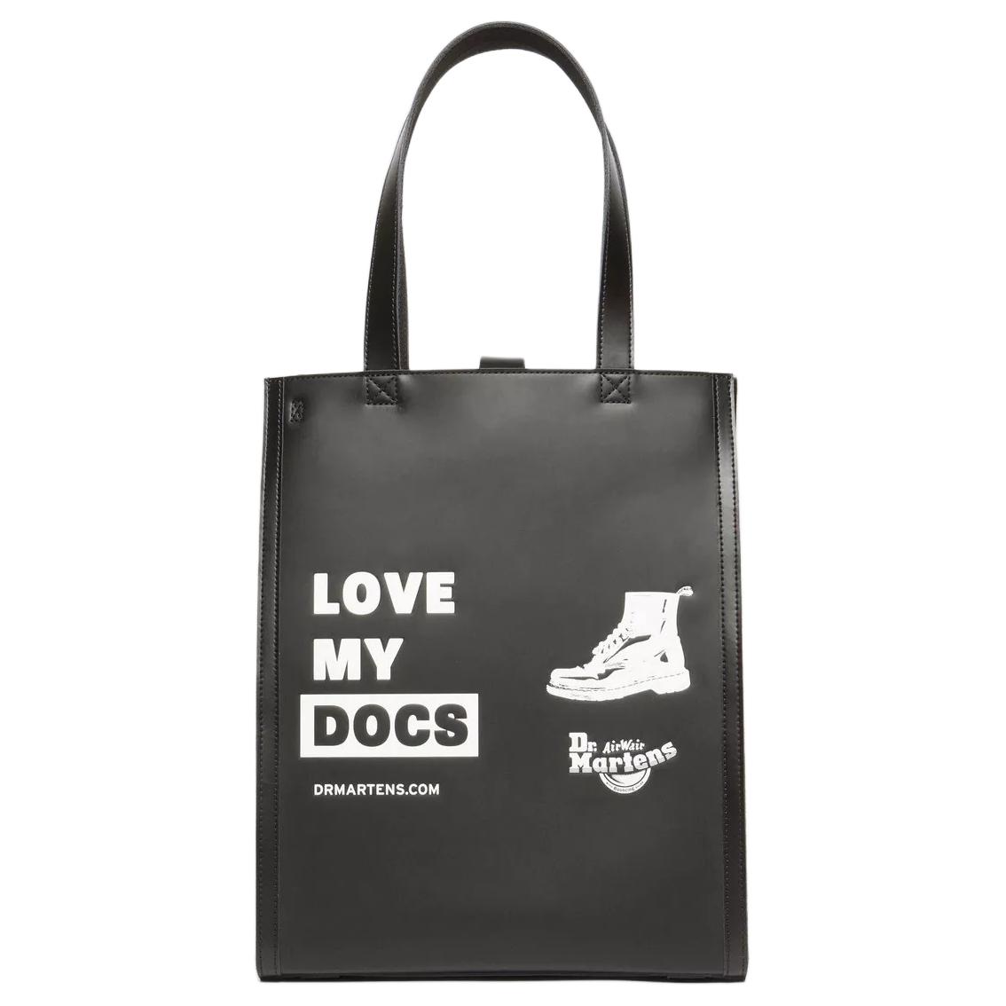 Dr.Martens Кожаная сумка-шоппер унисекс среднего размера черная, Black
Dr.Martens Кожаная сумка-шоппер унисекс среднего размера черная, Black