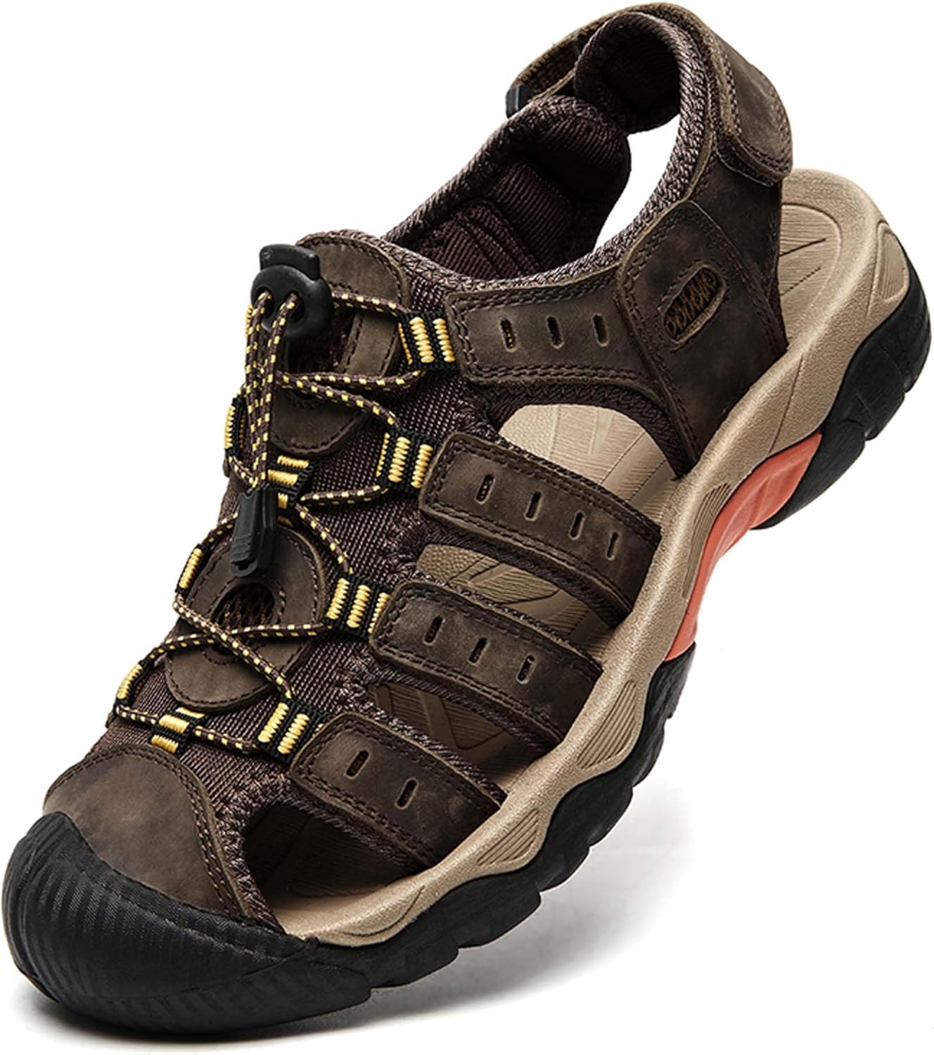 Мужские спортивные сандалии DZBAJRQM с закрытым носком, летние водонепроницаемые сандалии для ходьбы, быстросохнущие водные сандалии, легкие пляжные и плавательные сандалии, обувь для рыбалки, размеры 5-14 US, Coffee
Мужские спортивные сандалии DZBAJRQM с закрытым носком, летние водонепроницаемые сандалии для ходьбы, быстросохнущие водные сандалии, легкие пляжные и плавательные сандалии, обувь для рыбалки, размеры 5-14 US, Coffee