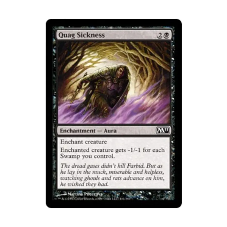 CCG Болотная болезнь (С), MTG - Magic 2011
CCG Болотная болезнь (С), MTG - Magic 2011