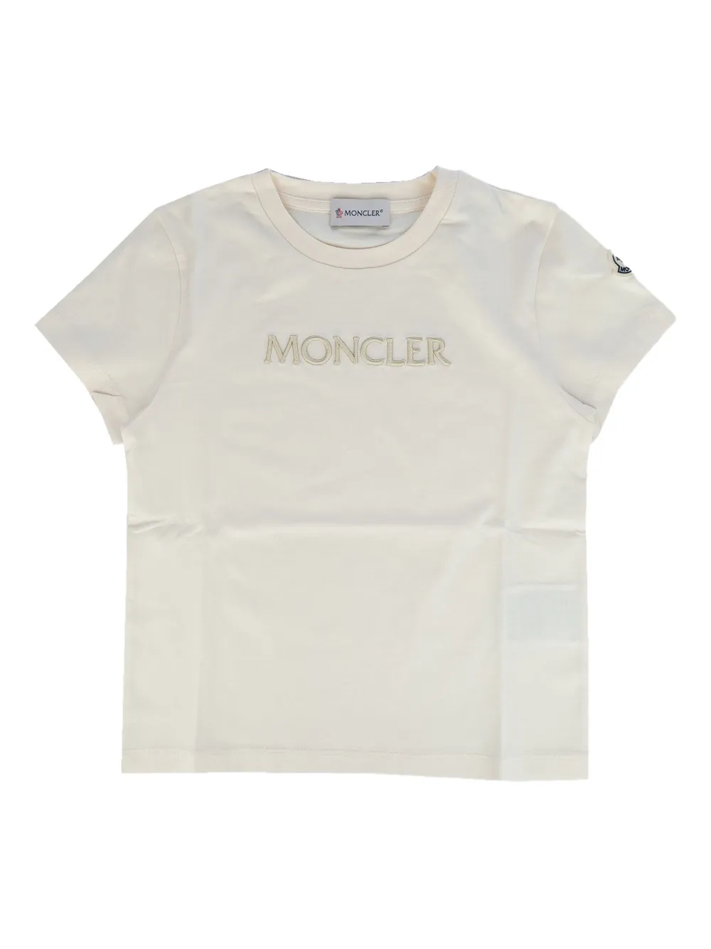 Футболка с вышитым логотипом Moncler Enfant, нейтральный
Футболка с вышитым логотипом Moncler Enfant, нейтральный