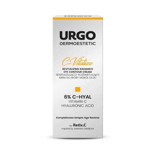 Urgo, Dermoestetic C-vitalize, восстанавливающий крем, 15 мл
Urgo, Dermoestetic C-vitalize, восстанавливающий крем, 15 мл
