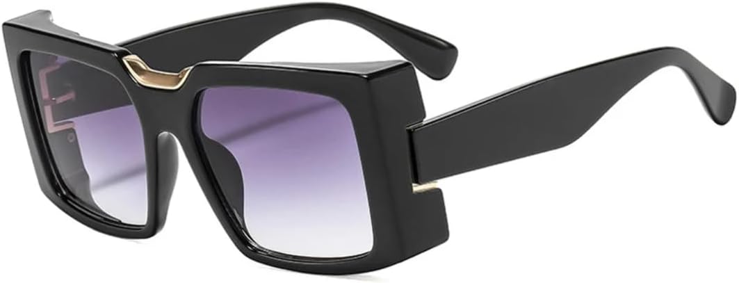 Модные панк-солнцезащитные очки в большой квадратной оправе для женщин, хип-хоп, для мужчин, для активного отдыха, защита от УФ-излучения UV400 TVTBBVV, Black Gradient Gray
Модные панк-солнцезащитные очки в большой квадратной оправе для женщин, хип-хоп, для мужчин, для активного отдыха, защита от УФ-излучения UV400 TVTBBVV, Black Gradient Gray