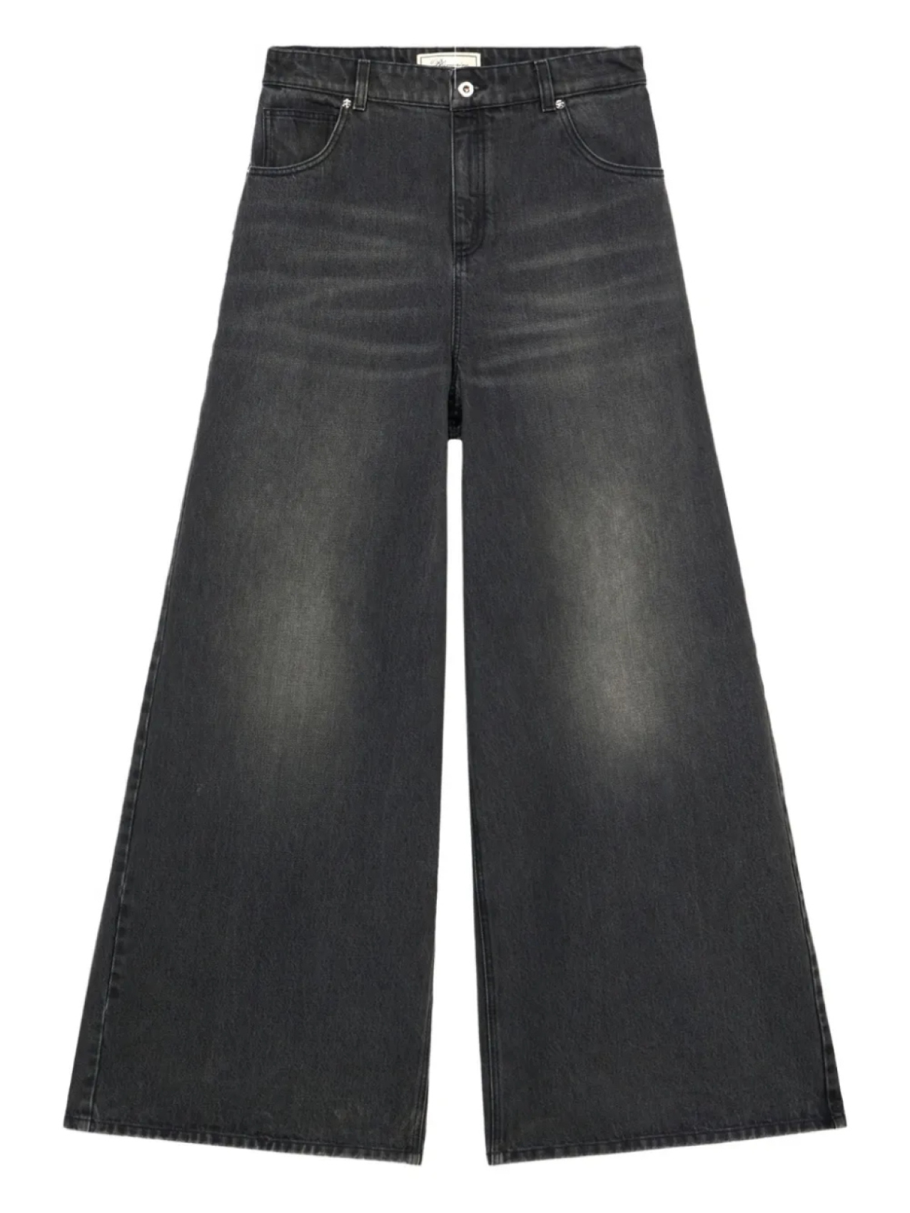 Blumarine джинсы с эффектом потертости, серый
Blumarine джинсы с эффектом потертости, серый